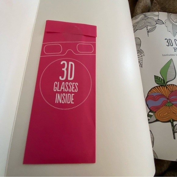 3D Coloring Book - Flowers - Picture 3 of 5